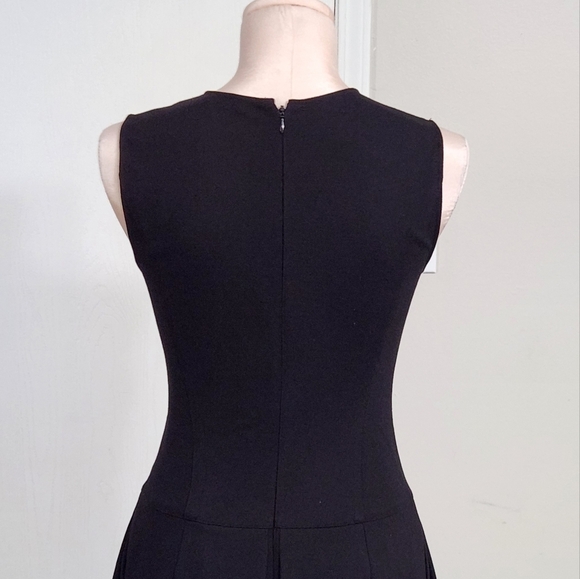 Vince Sleeveless Drop Waist Pleated Dress - Picture 5 of 12